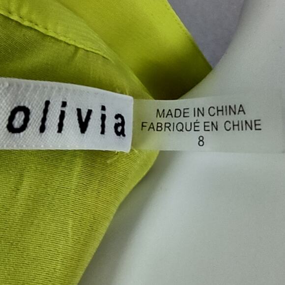 ALICE + OLIVIA Mertie Mock Neck Pleated Silk-Blend Maxi Striped Dress Size 8 - Picture 5 of 16